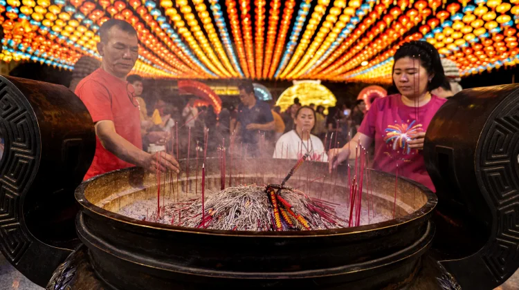 Perayaan Cap Go Meh di Maha Vihara Maitreya Medan Berlangsung Meriah