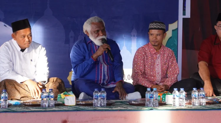 Wagub Paskalis Safari Ramadan di Ponpes Hidayatullah Boven Digoel