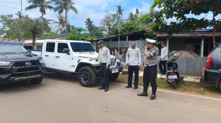 Polres Amankan Peresmian Gereja Kelapa Lima