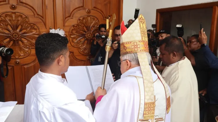 Kapolres Hadiri Peresmian Gereja Kelapa Lima