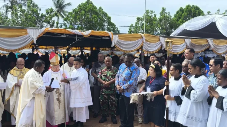 Kapolres Hadiri Peresmian Gereja Kelapa Lima