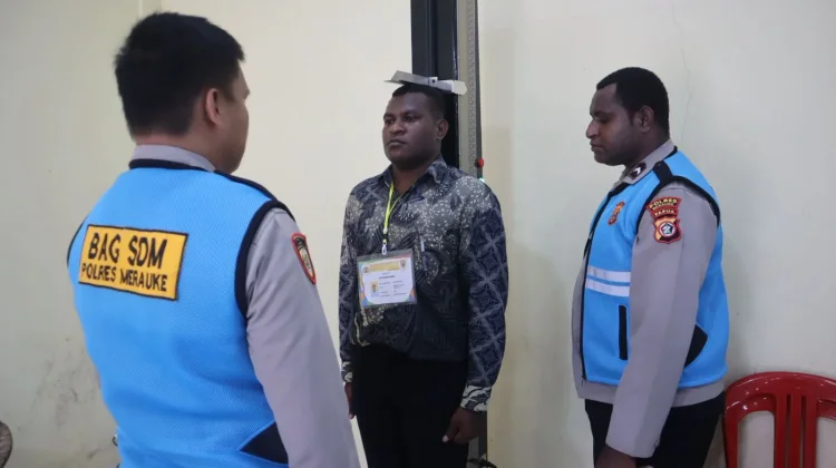 Asistensi Penerimaan Anggota Polri Digelar