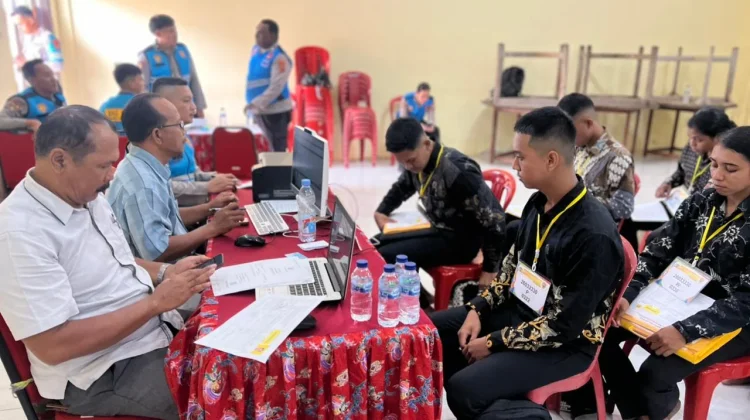 Asistensi Penerimaan Anggota Polri Digelar