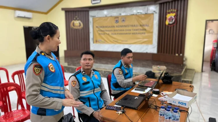 Hari Kedua Pemeriksaan Administrasi Calon Anggota Polri