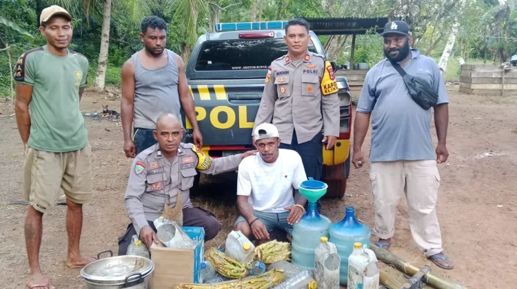 Razia Miras di Kampung Tof-Tof