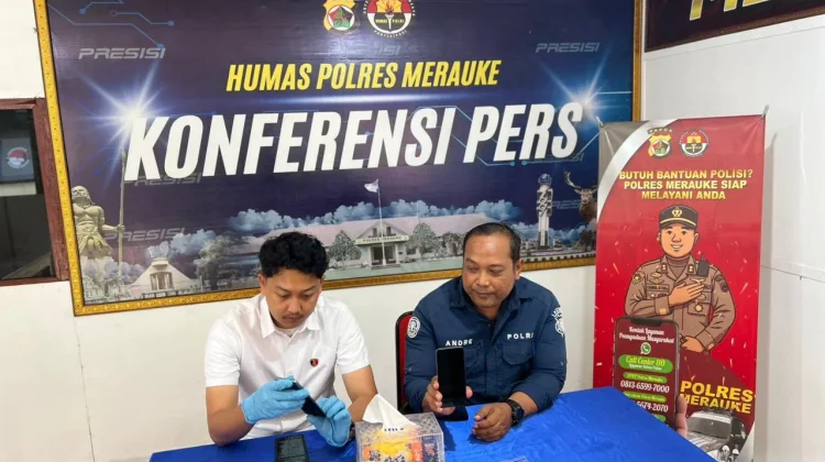Konferensi Pers Pengungkapan Kasus Curat