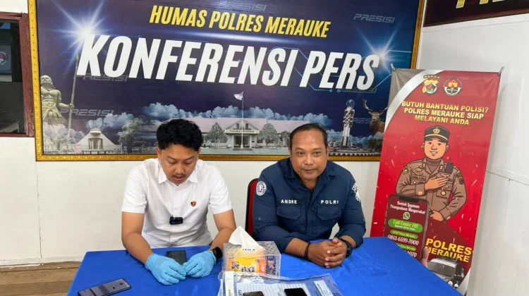 Konferensi Pers Pengungkapan Kasus Curat