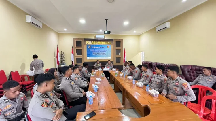 Sosialisasi KUHP dan KUHAP untuk Bintara
