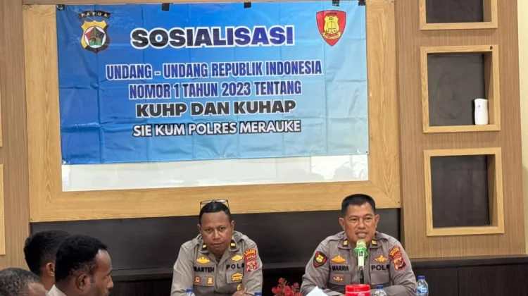 Sosialisasi KUHP dan KUHAP untuk Bintara