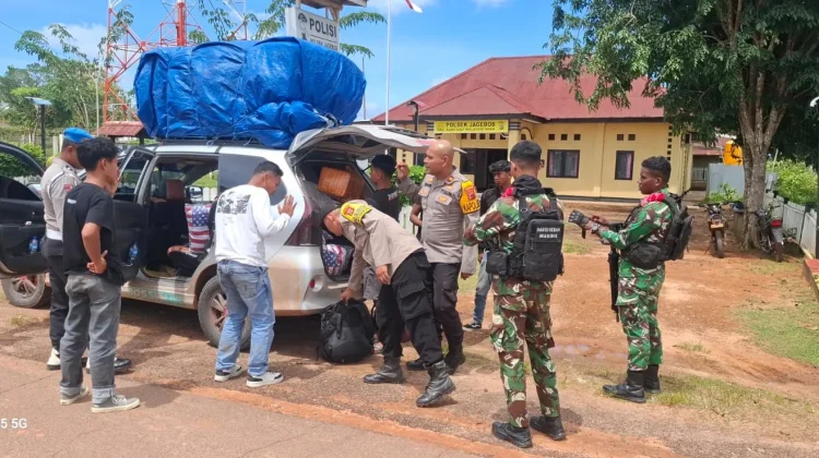 Razia Miras dan Sajam di Jagebob Berlangsung Kondusif