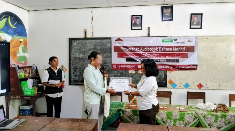 SD Inpres Gudang Arang Terpilih dalam Penggarapan Audiobook