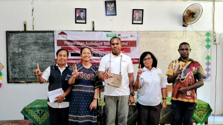 SD Inpres Gudang Arang Terpilih dalam Penggarapan Audiobook