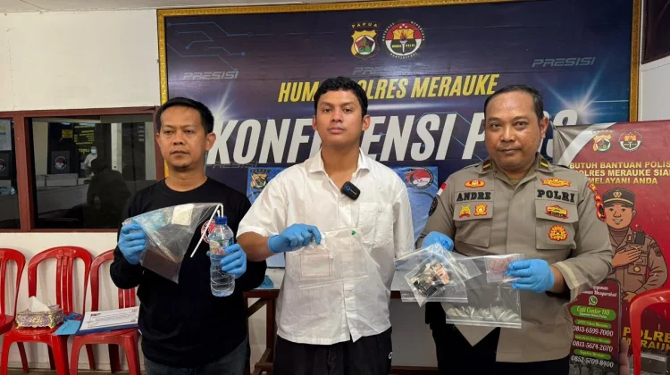 Dua Pelaku Sabu Diringkus usai Pesta di Rumah Sewa