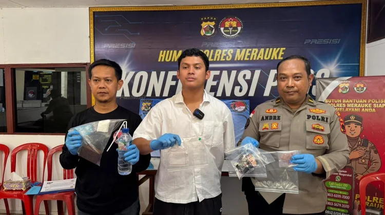 Dua Pelaku Sabu Diringkus usai Pesta di Rumah Sewa