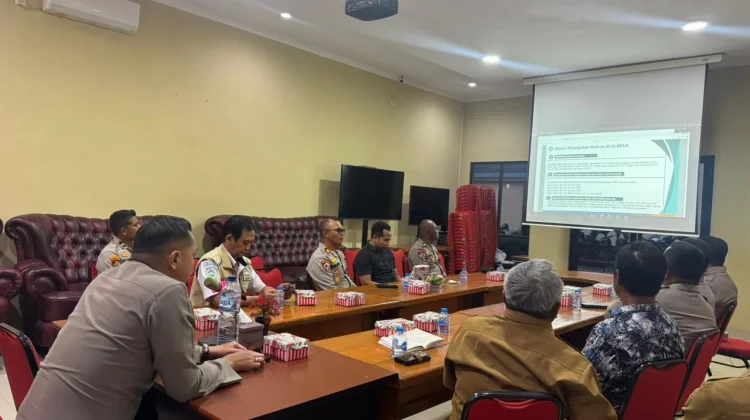 Polres Merauke Ikuti Rapat Antisipasi Fenomena El Nino Godzilla
