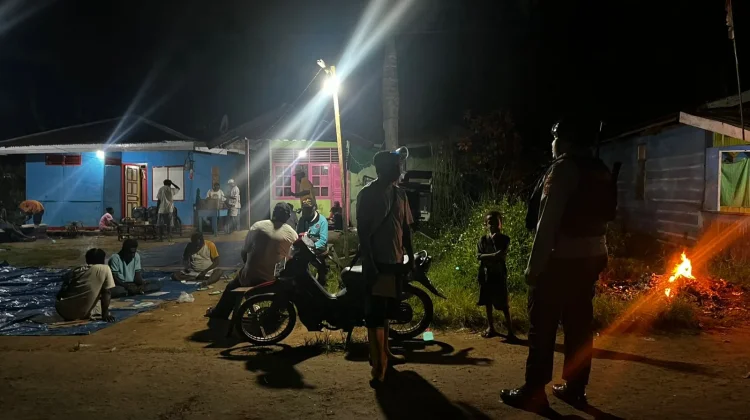 Pos Samkai Sigap Tangani Laka dan Keributan