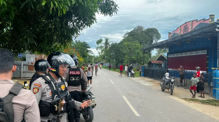 Pos Samkai Sigap Tangani Laka dan Keributan
