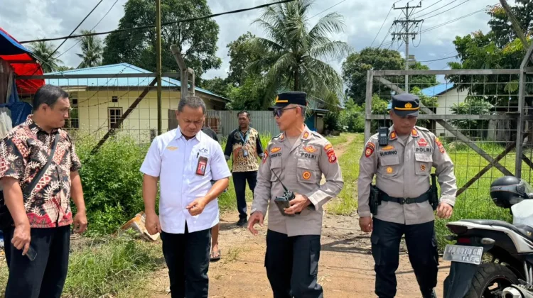 Polres Amankan Pembukaan Palang Rumah Negara