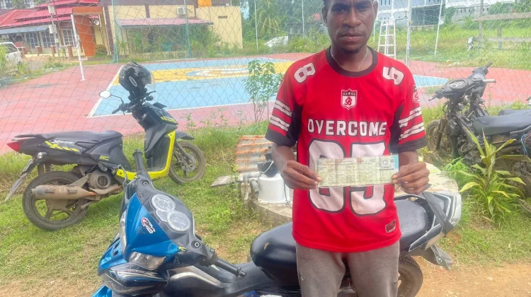 Motor Hilang Warga Merauke Ditemukan Polisi