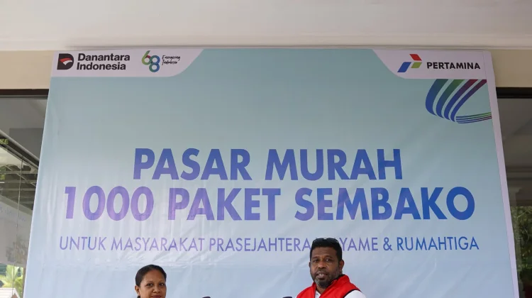 Pertamina Gelar Pasar Murah untuk Seribu Warga