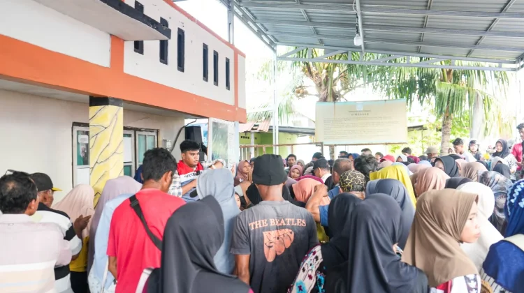 Pertamina Gelar Pasar Murah Seribu Paket Sembako