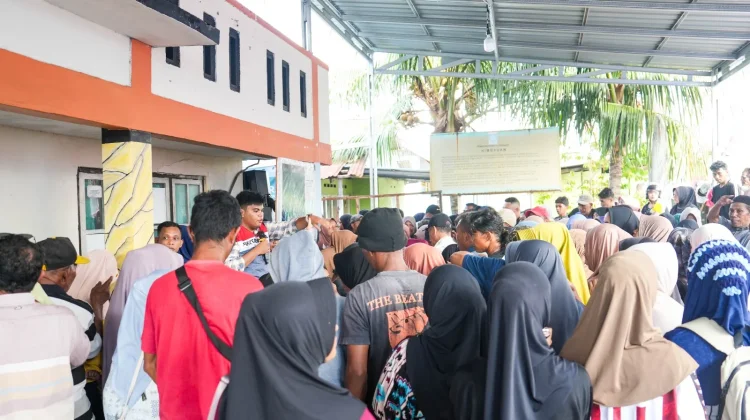 Pertamina Gelar Pasar Murah Seribu Paket Sembako