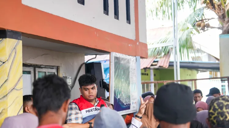 Pertamina Gelar Pasar Murah Seribu Paket Sembako
