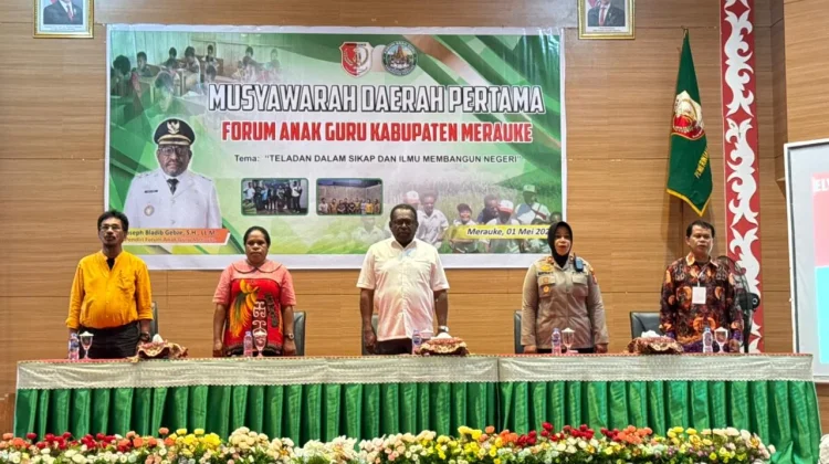 Polres Merauke Dukung Forum Anak Guru