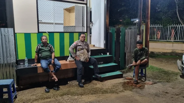 Pos Kamling diresmikan, Warga Antusias Jaga Keamanan