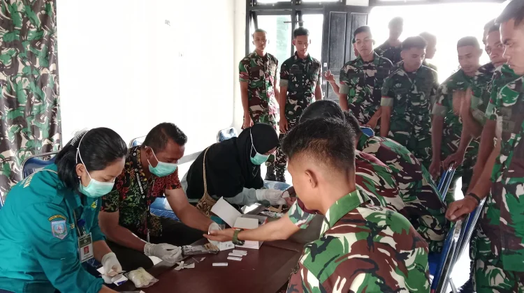 Puskesmas Kota-2 Mappi Gelar Skrining Malaria