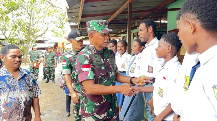 Pangdam XXIV/Mandala Trikora Tinjau Rehabilitasi Panti Asuhan Abba Merauke