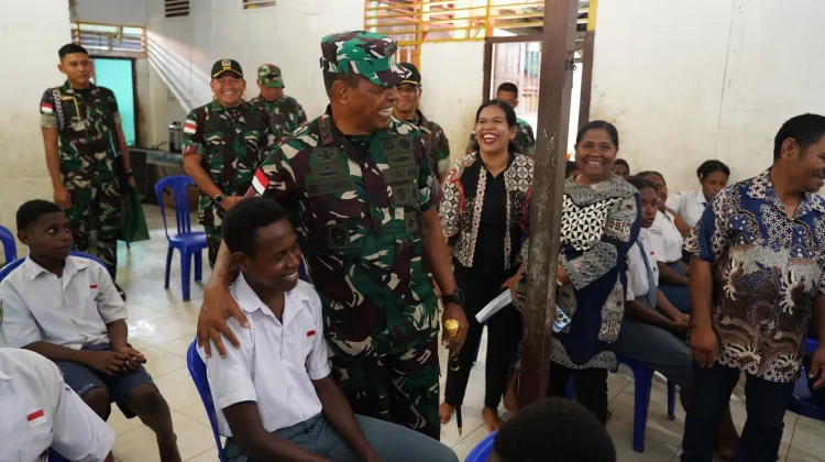 Pangdam XXIV/Mandala Trikora Tinjau Rehabilitasi Panti Asuhan Abba Merauke