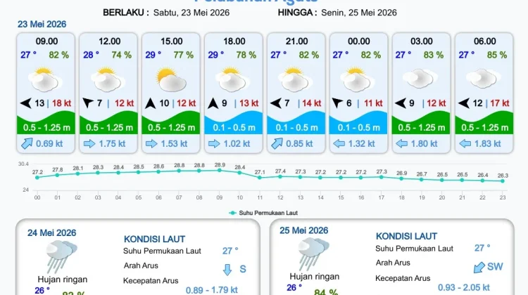 Terbaru Informasi Prakiraan Cuaca Pelabuhan Papua Selatan