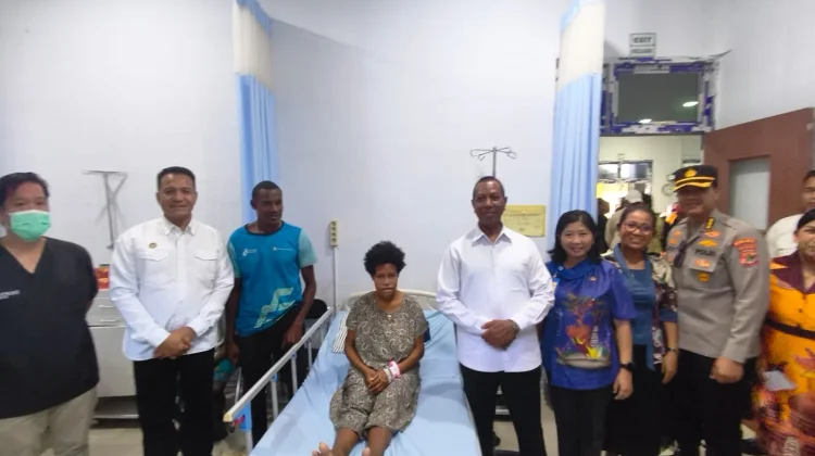 Gubernur Resmikan Ruang MOT RSUD Perpetua J. Safanpo Asmat