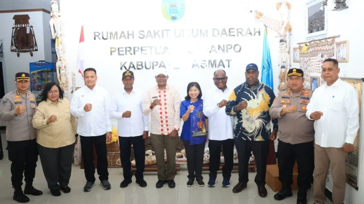 Gubernur Resmikan Ruang MOT RSUD Perpetua J. Safanpo Asmat