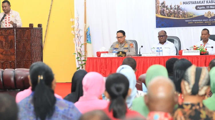 Bupati Asmat Apresiasi Kunjungan Kerja Gubernur Apolo Safanpo