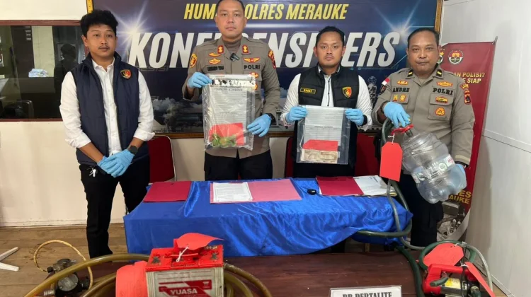 Polisi Sita Ratusan Liter Bio Solar Subsidi