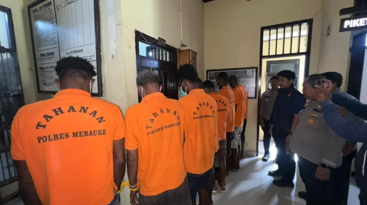 Polres Merauke Bekuk Sepuluh Pencuri Sapi