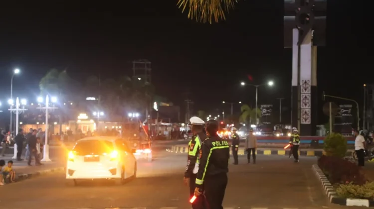 Polres Merauke Amankan Takbir Keliling