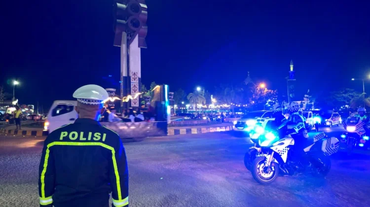 Polres Merauke Amankan Takbir Keliling
