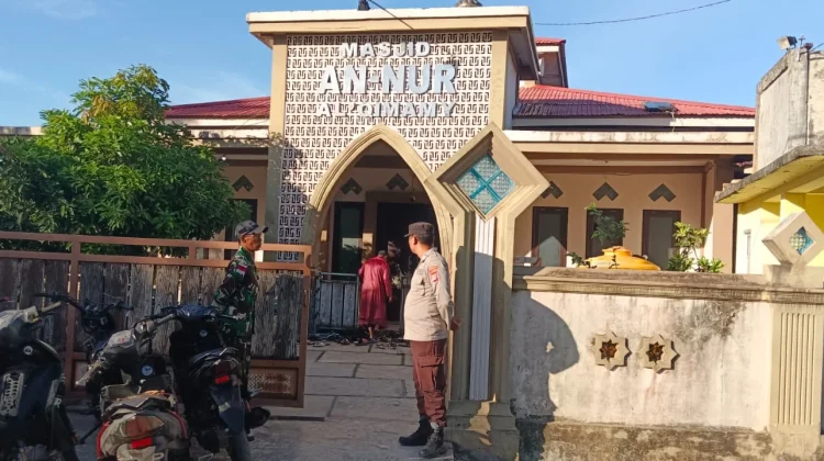 Ratusan Personel Amankan Sholat Idul Adha