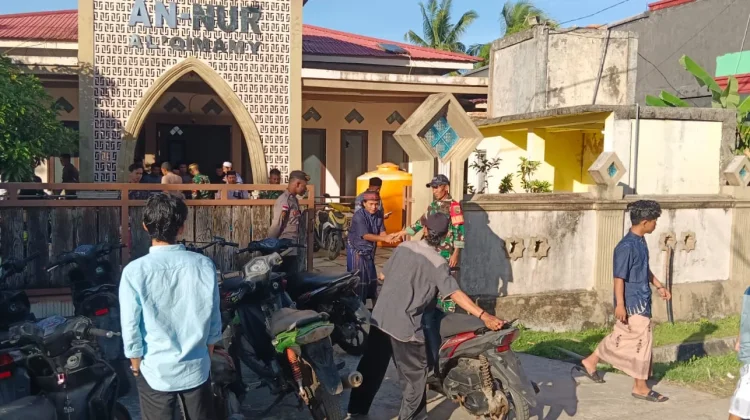 Ratusan Personel Amankan Sholat Idul Adha
