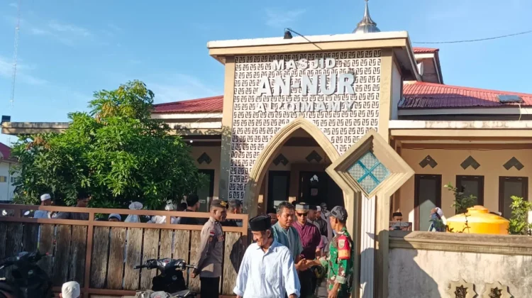 Ratusan Personel Amankan Sholat Idul Adha