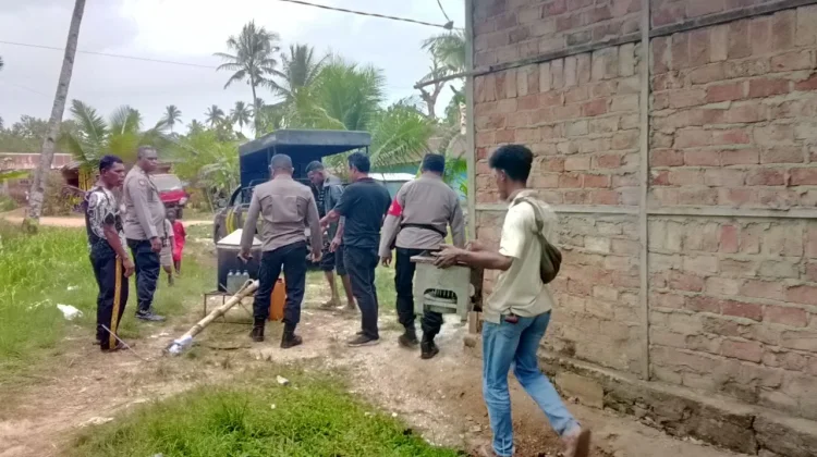 Polisi Gerebek Sarang Produksi Sopi