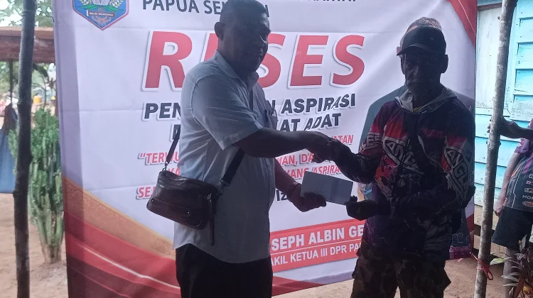 Reses Wakil Ketua III DPRP Papua Selatan