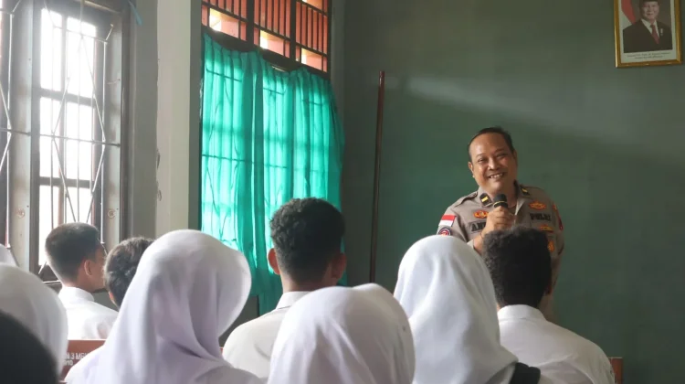 Polres Merauke Edukasi Bijak Bermedsos