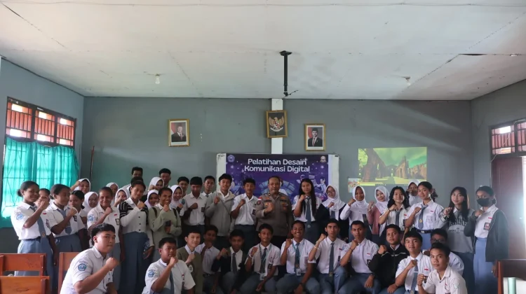 Polres Merauke Edukasi Bijak Bermedsos