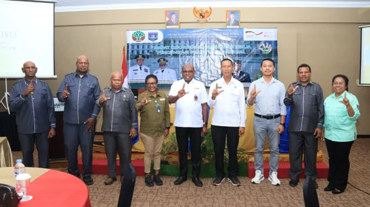 DLHKP Papua Selatan Susun Program Pokja Perhutanan Sosial