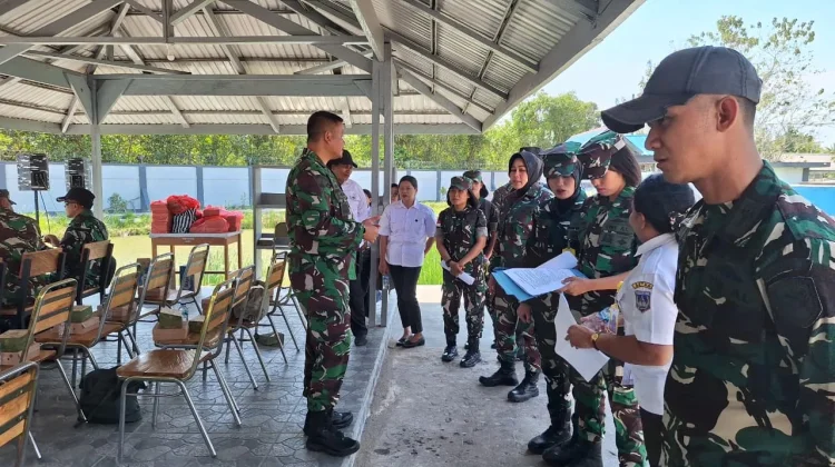 Empat Perwira Ikuti Seleksi Danup HUT ke-81 Kemerdekaan RI di Papua Selatan