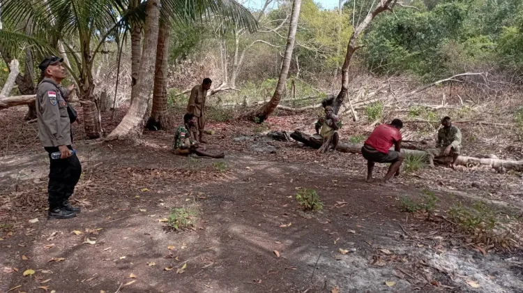 Polsek Okaba Sita Puluhan Botol Sagero Alatep